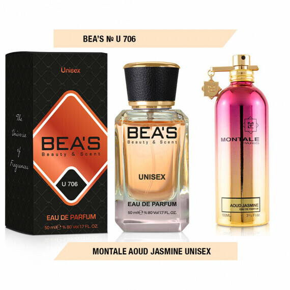 Парфюмерная вода BEAS U706 Montale Aoud Jasmine