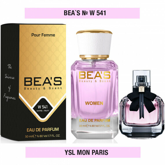 Парфюмерная вода BEAS W541 Yves Saint Laurent Mon Paris