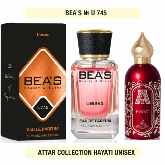 Парфюмерная вода BEAS U745 Attar Collection Hayati 