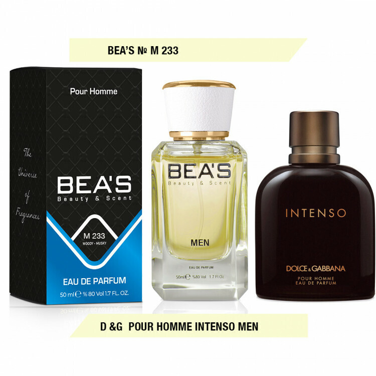 Парфюмерная вода BEAS M233 Dolce & Gabbana Intenso Pour Homme