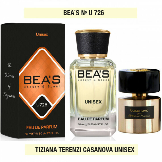 Парфюмерная вода BEAS U726 Tiziana Terenzi Casanova