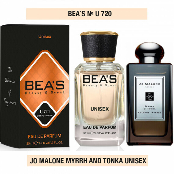 Парфюмерная вода BEAS U720 Jo Malone London Myrrh & Tonka