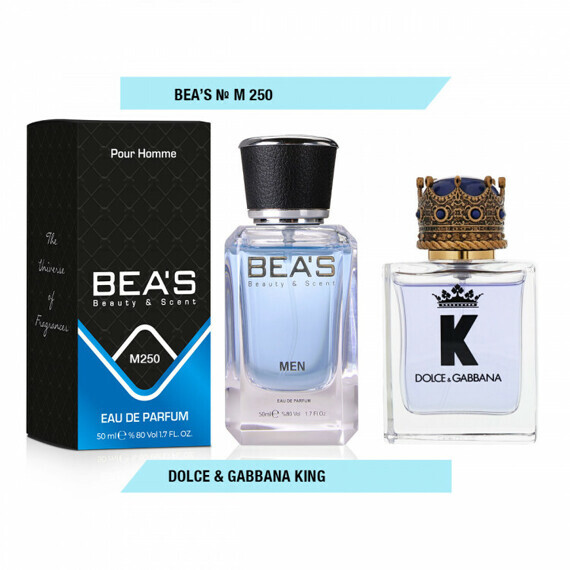 Парфюмерная вода BEAS M250 Dolce & Gabbana King By Men